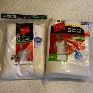 Hanes Tanks 2xl and 2xlt